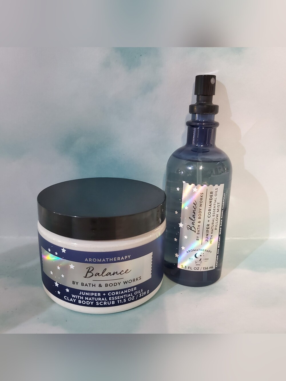 Juniper + Coriander BALANCE Aromatherapy Set